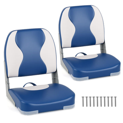 Goplus Waterproof Fishing Captain Boat Seats with Stainless Steel Screws