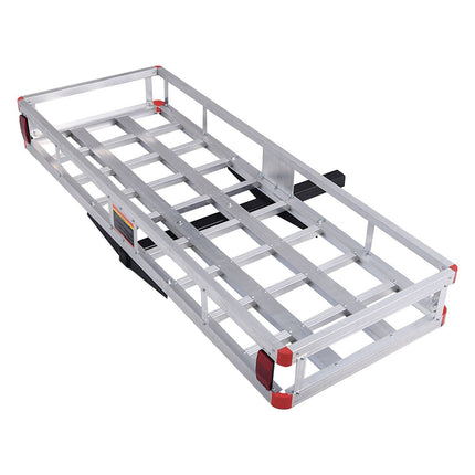 Aluminum Luggage Basket Rack - Goplus
