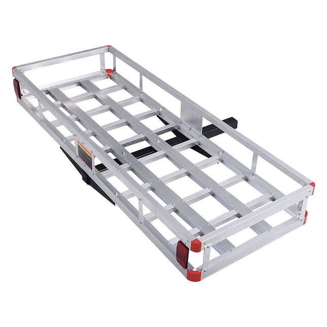 Aluminum Luggage Basket Rack - Goplus