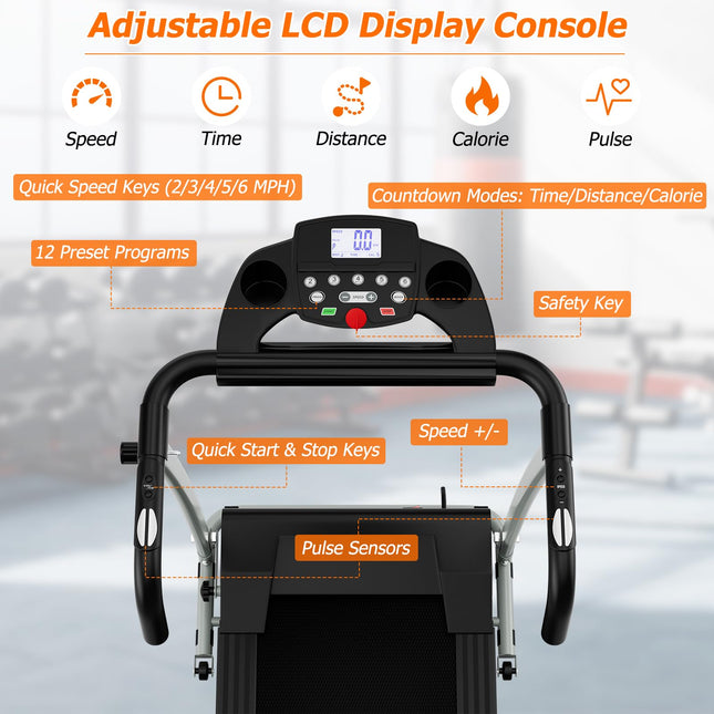 Goplus Foldable Treadmills for Home