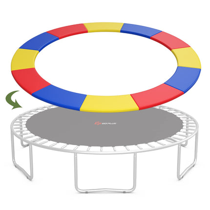 Goplus Trampoline Replacement Pad, 16FT 15FT 14FT 12FT 10FT 8FT Trampoline Spring Cover - GoplusUS