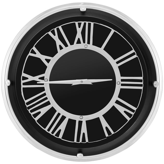 Goplus Silent Wall Clock, Non-Ticking Modern Clock