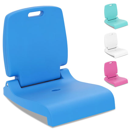Goplus Poolside Chair for Edge of Pool with Back Support & 2 Handles
