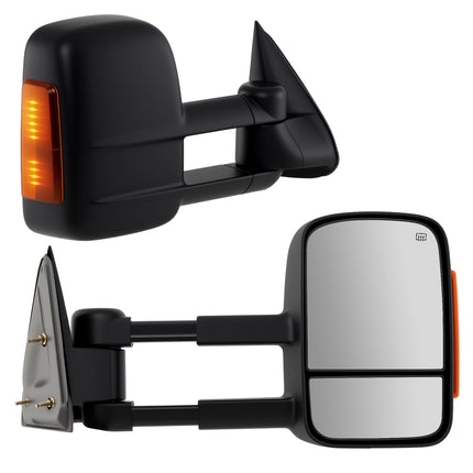 Goplus Towing Mirror Pair | Tow Mirrors for 2003-2006 Chevry Silverado GMC Sierra