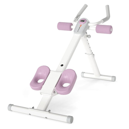 Goplus Foldable Ab Workout Equipment with Knee Protection