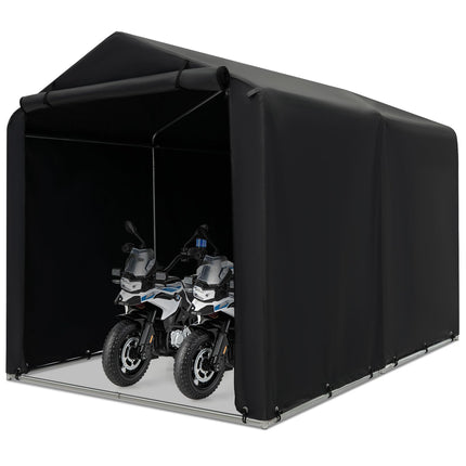 Goplus Portable Shed, 5.2 x 5.4FT Outdoor Storage Shelter