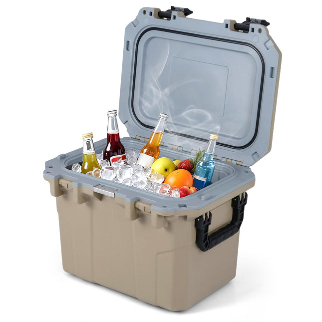 Goplus 53QT Insulated Ice Retention Cooler Keep Ice for 5 Days