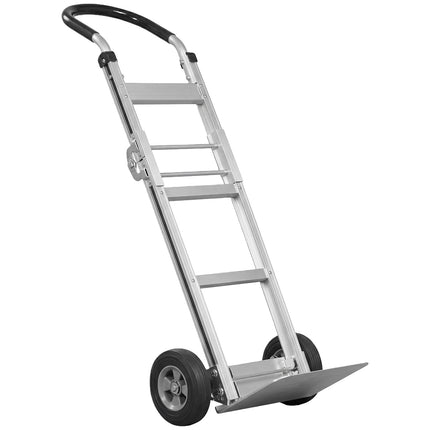 Goplus Heavy-Duty Folding Hand Truck | 600 LBS Aluminum Dolly Cart
