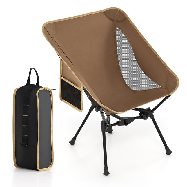 Goplus Ultralight Folding Backpacking Chair for Adults with Aluminum Frame