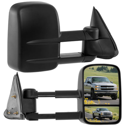 Goplus Tow Mirrors for 2003-2006 Chevy Silverado GMC Sierra Avalanche Suburban Tahoe Yukon XL