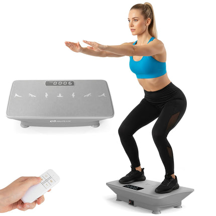 Goplus Vibration Plate Exercise Machine, Vibrating Platform w/Gravity Sensor