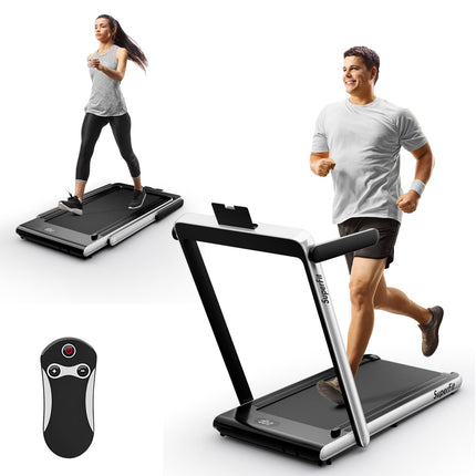 2.5HP Superfit Folding Treadmill with Touch Panel Control - Goplus