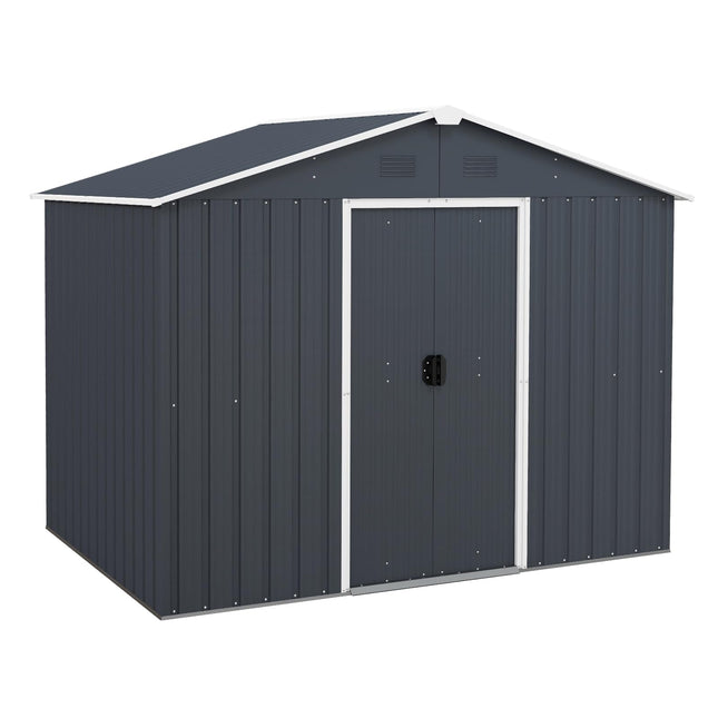 Goplus Outdoor Storage Shed with Floor