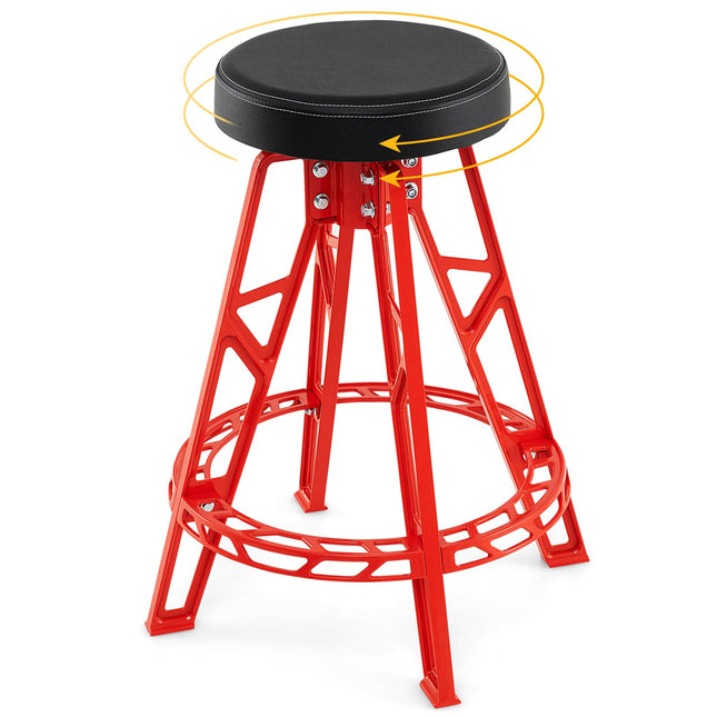 Goplus 400 LBS Meachanic Chair with 3" Thick Padded Seat for Work Shop Auto Repair