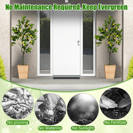 Goplus Artificial Lemon Tree