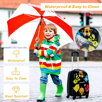 Goplus 2PC Kids Luggage, 12" & 16" Kids Carry On Luggage Set - GoplusUS