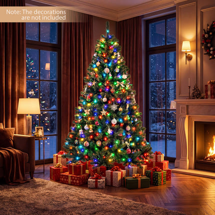 Goplus 6 ft Smart Pre-Lit Christmas Tree with 719 Branch Tips & 42 Lighting Modes