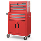 Red / Extra Large 6-Drawers