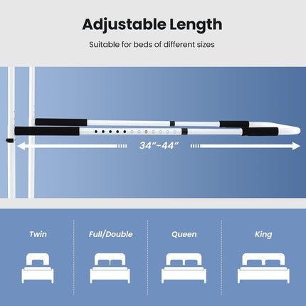 Goplus Bed Rails for Elderly Adults Safety, Medical Assist Support Side Railings for Seniors