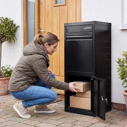 Goplus Package Delivery Boexes for Home Office (16" x 15" x 40.5")