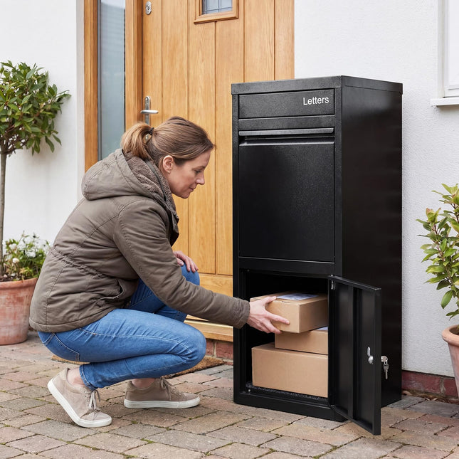 Goplus Package Delivery Boexes for Home Office (16" x 15" x 40.5")