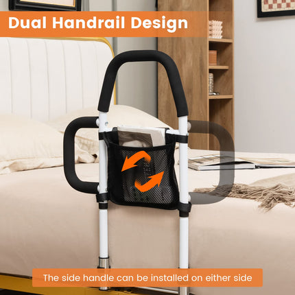 Goplus Bed Rails for Elderly Adults, Medical Bed Support Bar Mobility Assistant
