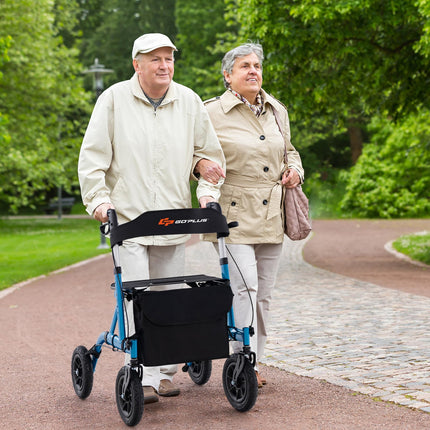 Goplus Rollator Walkers for Seniors with Seat