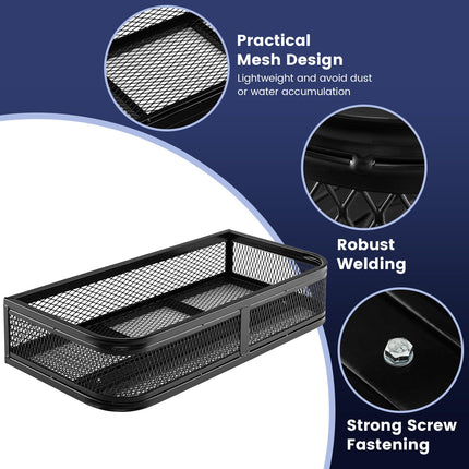 Goplus ATV Front Rack Universal ATV Storage Rack 36.5”L x 17.5”W x 6.5”H