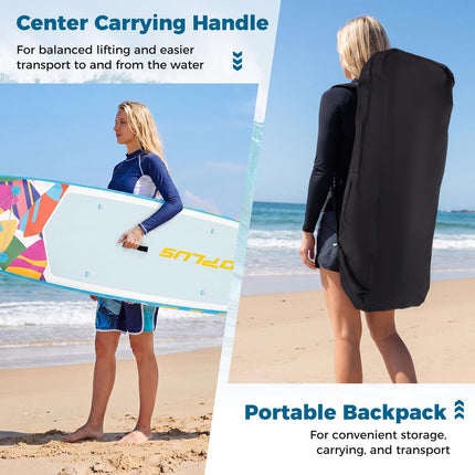 Goplus 11FT Inflatable Stand Up Paddle Board with Accessory Pack