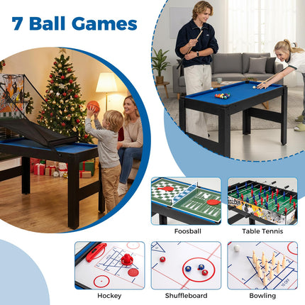 Goplus 14-in-1 Multi Game Table | Combo Game Table for Home Arcade Game Room