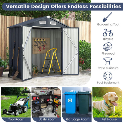 Goplus Outdoor Storage Shed