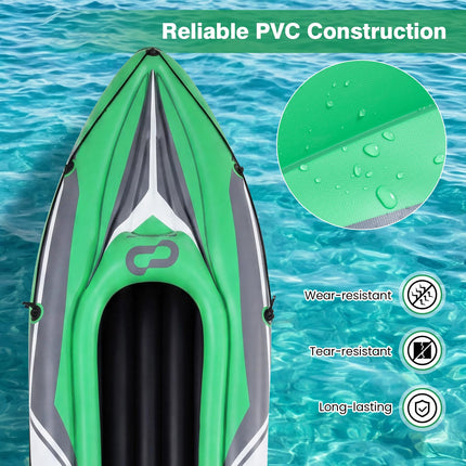 Goplus Inflatable Kayak 2 Person 11.5 FT Tandem Touring Kayak