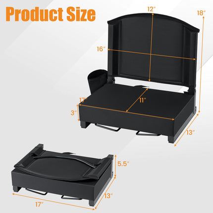oplus Stadium Seats with Back Support | Suitable for Sports Events