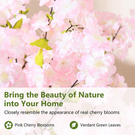 Goplus 5FT Artificial Cherry Blossom Tree