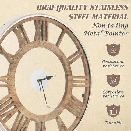 Goplus Large Wall Clock