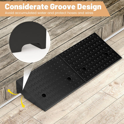 Goplus Curb Ramp 2 Pack
