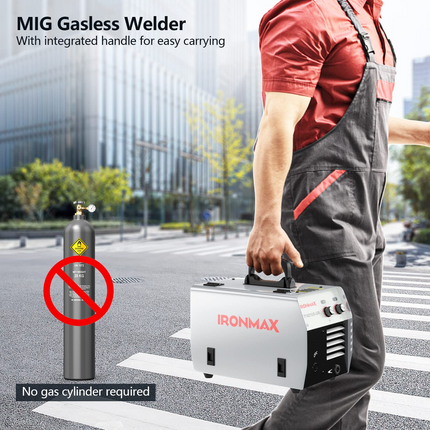 Goplus MIG 140 Welder, Flux Cored Welding Machine - GoplusUS
