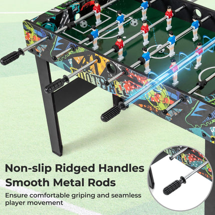 Goplus 2-in-1 Soccer Table with Detachable Legs for Tabletop