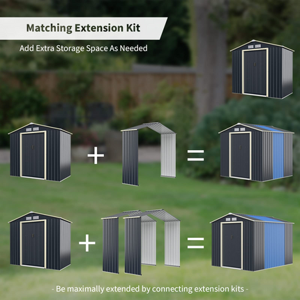 Goplus Storage Shed Extension Kit - GoplusUS