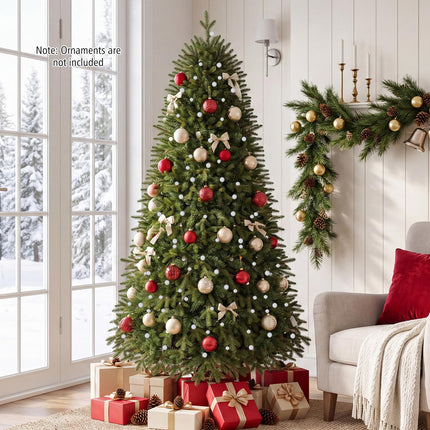 Goplus 6.3 FT Smart Pre-Lit Christmas Tree with 936 Branch Tips & 42 Lighting Modes