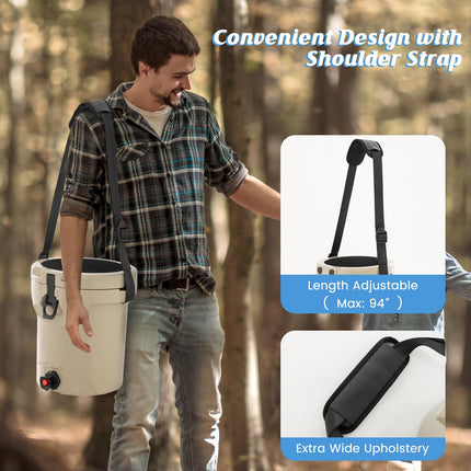 Goplus 10QT Water Cooler w/Faucet