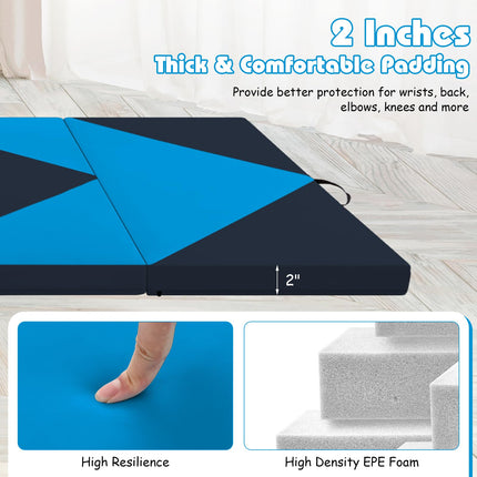 Goplus Folding Gymnastics Mat