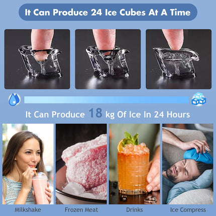 Countertop Ice Maker Machine - Goplus