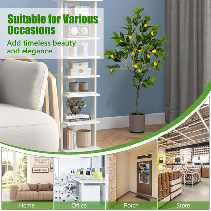 Goplus Artificial Lemon Tree