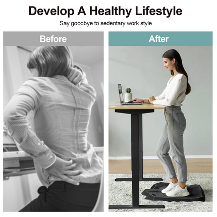 Anti Fatigue Standing Desk Mat, Ergonomic Cushioned Comfort Floor Mat - GoplusUS