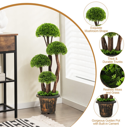 Goplus Artificial Cypress Topiary Ball Tree - GoplusUS