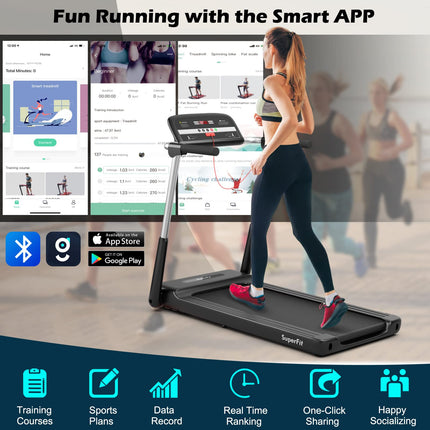 2.25HP Folding Treadmill - Goplus