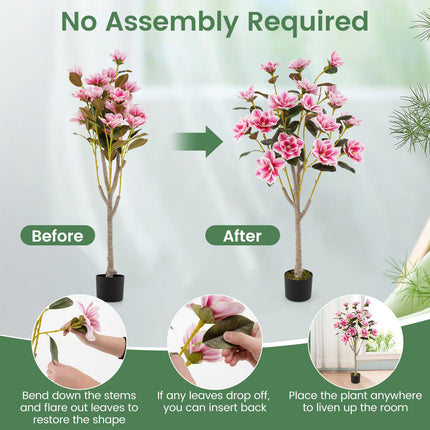 Goplus 51” Artificial Magnolia Tree