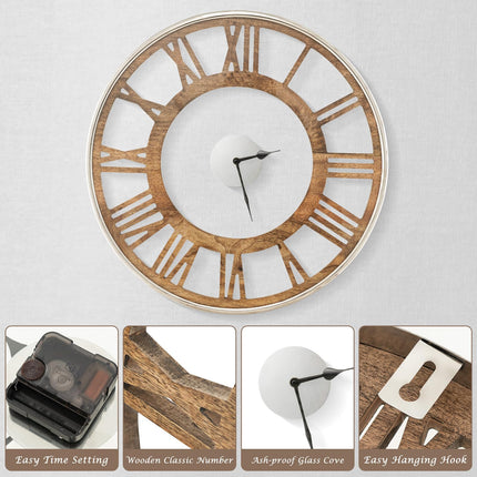 Goplus Large Wall Clock