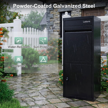 Goplus Package Delivery Boexes for Home Office (16" x 15" x 40.5")
